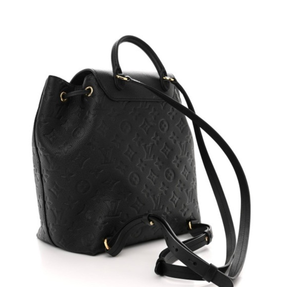 LV  louis vuitton empreinte montsouris nm backpack black - Picture 3 of 8